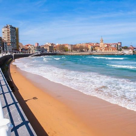 Ferienwohnung Casablanca Gijón Exterior foto