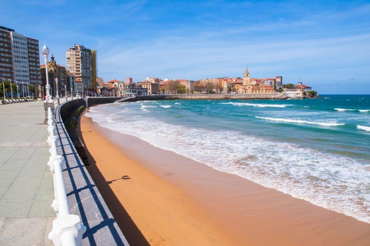 Ferienwohnung Casablanca Gijón Exterior foto